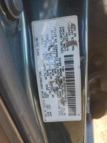 JT3HN86R8V0061343 - 1997 TOYOTA 4RUNNER SR5 GREEN photo 12