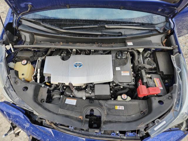 JTDKARFU5J3064975 - 2018 TOYOTA PRIUS 蓝色 照片 11