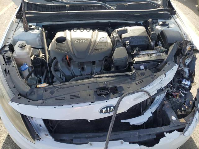 KNAGM4A79C5279829 - 2012 KIA OPTIMA LX WHITE photo 11
