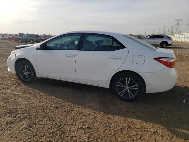 2T1BURHE0GC698028 - 2016 TOYOTA COROLLA L WHITE photo 2