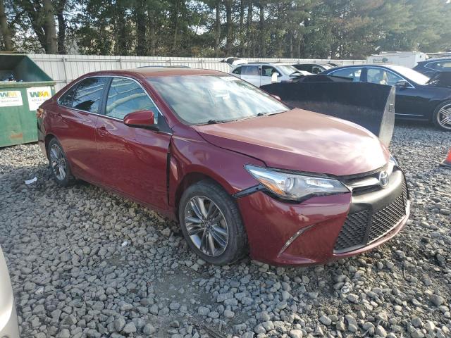 4T1BF1FK5GU586490 - 2016 TOYOTA CAMRY LE RED photo 4