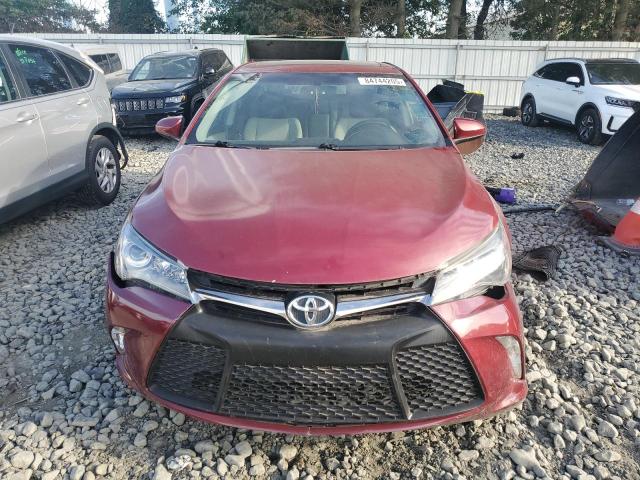 4T1BF1FK5GU586490 - 2016 TOYOTA CAMRY LE RED photo 5