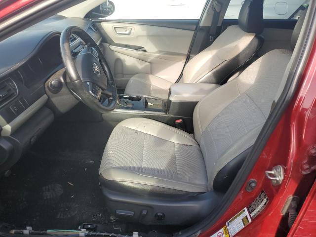4T1BF1FK5GU586490 - 2016 TOYOTA CAMRY LE RED photo 7