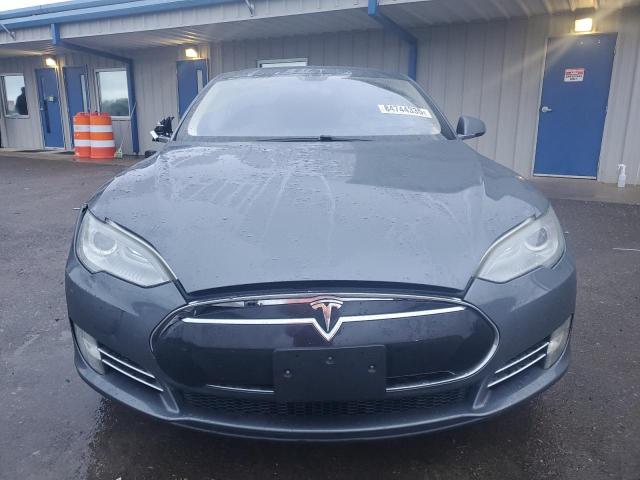 5YJSA1CG7DFP17250 - 2013 TESLA MODEL S Մոխրագույն լուսանկար 5
