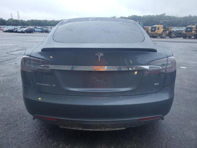 5YJSA1CG7DFP17250 - 2013 TESLA MODEL S Մոխրագույն լուսանկար 6