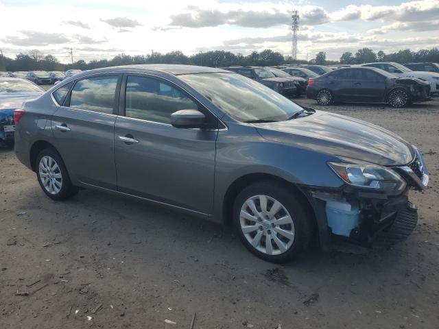 3N1AB7AP5KY380158 - 2019 NISSAN SENTRA S Gris photo 4