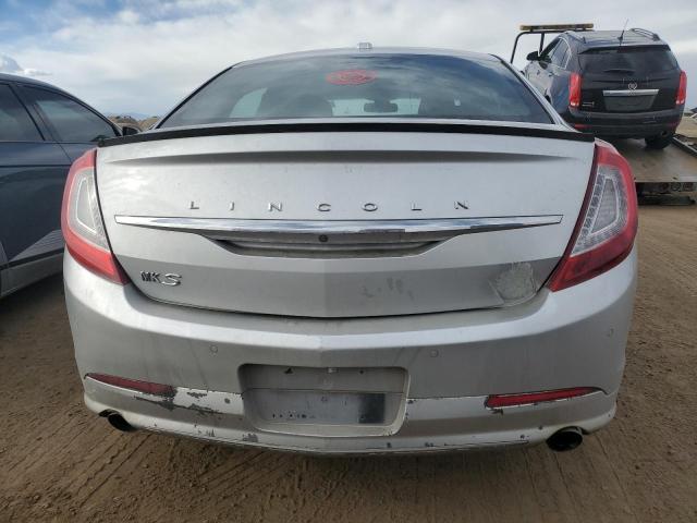 1LNHL9DK3GG601801 - 2016 LINCOLN MKS SILVER photo 6
