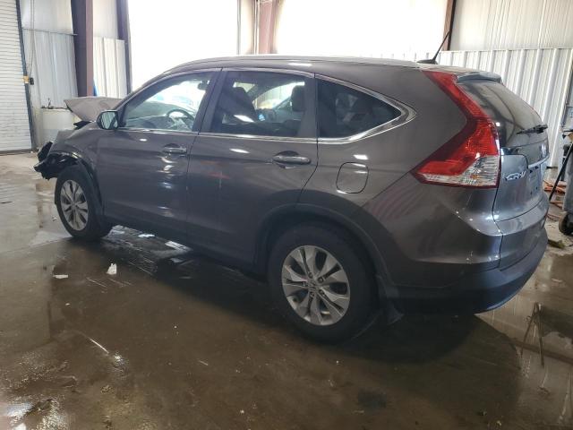 2HKRM4H79EH657166 - 2014 HONDA CR-V EXL GRAY photo 2