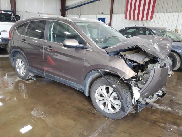 2HKRM4H79EH657166 - 2014 HONDA CR-V EXL GRAY photo 4