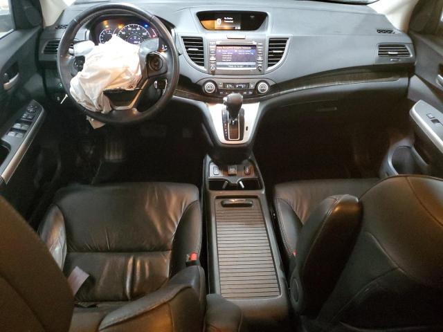 2HKRM4H79EH657166 - 2014 HONDA CR-V EXL GRAY photo 8