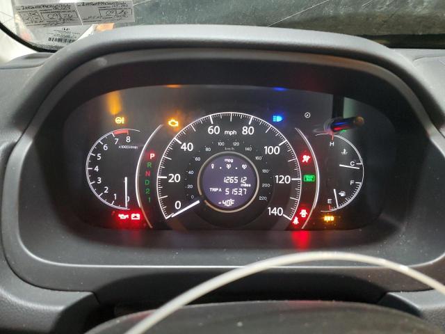 2HKRM4H79EH657166 - 2014 HONDA CR-V EXL GRAY photo 9