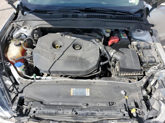 3FA6P0H96HR105216 - 2017 FORD FUSION SE ვერცხლისფერი ფოტო 11