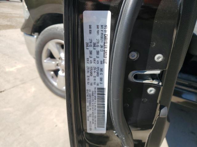 1C6RR7GTXDS586665 - 2013 RAM 1500 SLT ყავისფერი ფოტო 12