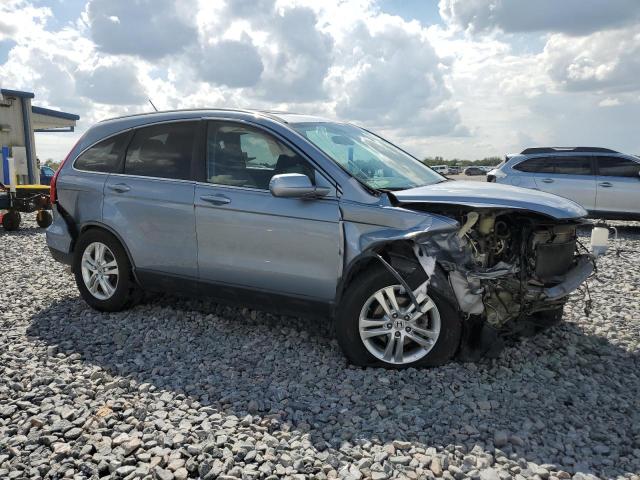 5J6RE4H73AL045638 - 2010 HONDA CR-V EXL BLUE photo 4