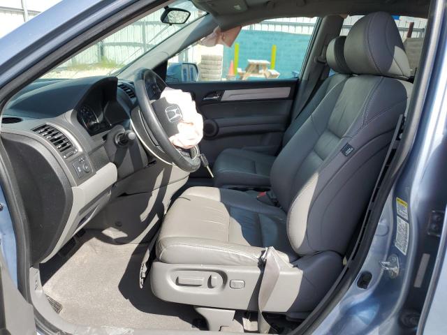 5J6RE4H73AL045638 - 2010 HONDA CR-V EXL BLUE photo 7