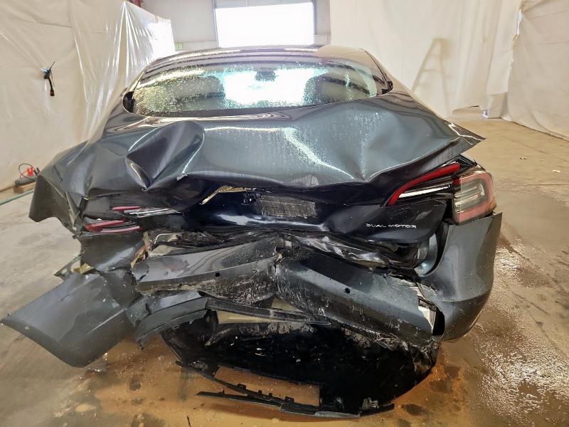 5YJ3E1EB2NF125380 - 2022 TESLA MODEL 3 Szary zdjęcie 6