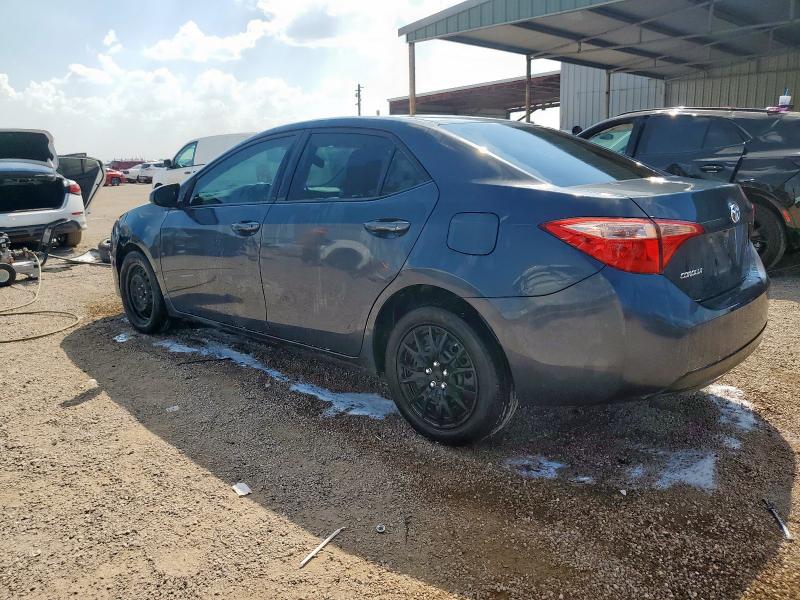 5YFBURHE3KP900210 - 2019 TOYOTA COROLLA L 蓝色 照片 2