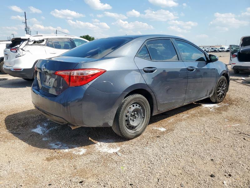 5YFBURHE3KP900210 - 2019 TOYOTA COROLLA L 蓝色 照片 3