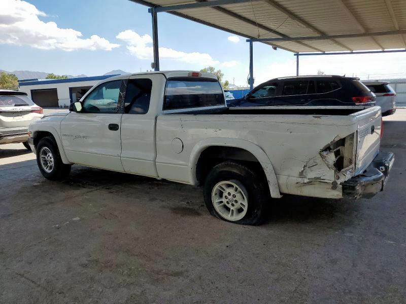 1B7GL22X5YS553805 - 2000 DODGE DAKOTA 白色 照片 2