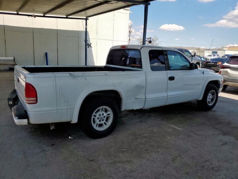 1B7GL22X5YS553805 - 2000 DODGE DAKOTA 白色 照片 3