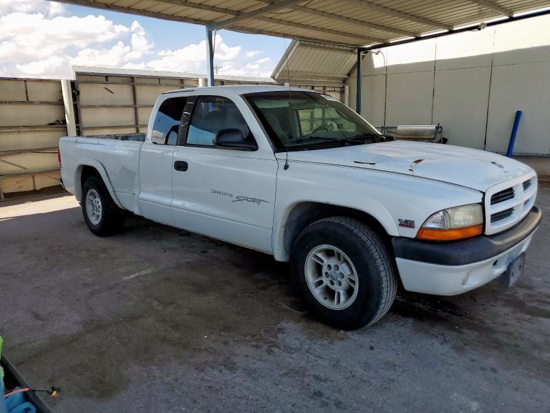 1B7GL22X5YS553805 - 2000 DODGE DAKOTA 白色 照片 4