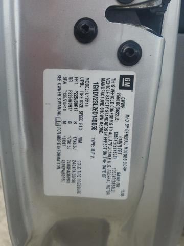 1GNDV23L26D145568 - 2006 CHEVROLET UPLANDER LS SILVER photo 13