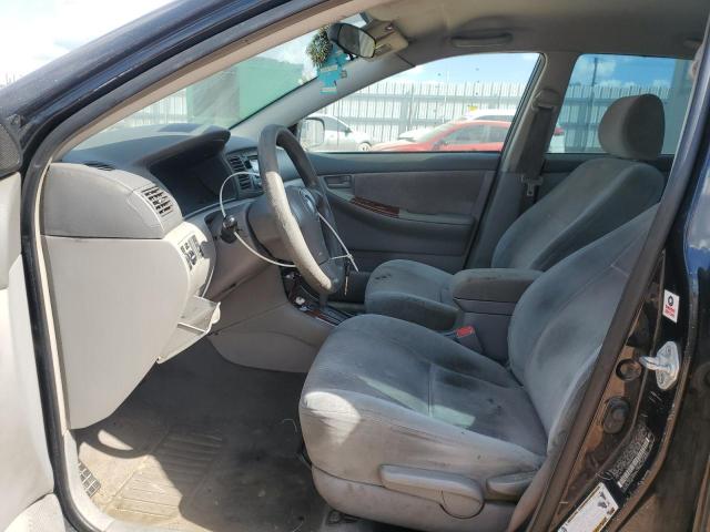 JTDBR32E270102788 - 2007 TOYOTA COROLLA CE შავი ფოტო 7