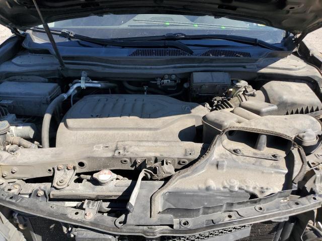 5FRYD4H8XEB036861 - 2014 ACURA MDX ADVANCE შავი ფოტო 12