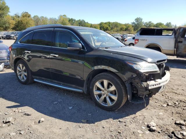 5FRYD4H8XEB036861 - 2014 ACURA MDX ADVANCE შავი ფოტო 4