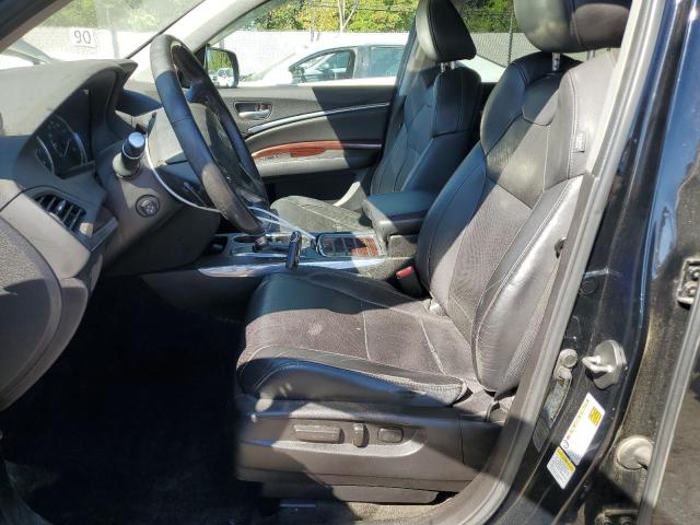 5FRYD4H8XEB036861 - 2014 ACURA MDX ADVANCE შავი ფოტო 7
