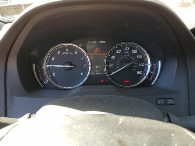 5FRYD4H8XEB036861 - 2014 ACURA MDX ADVANCE შავი ფოტო 9