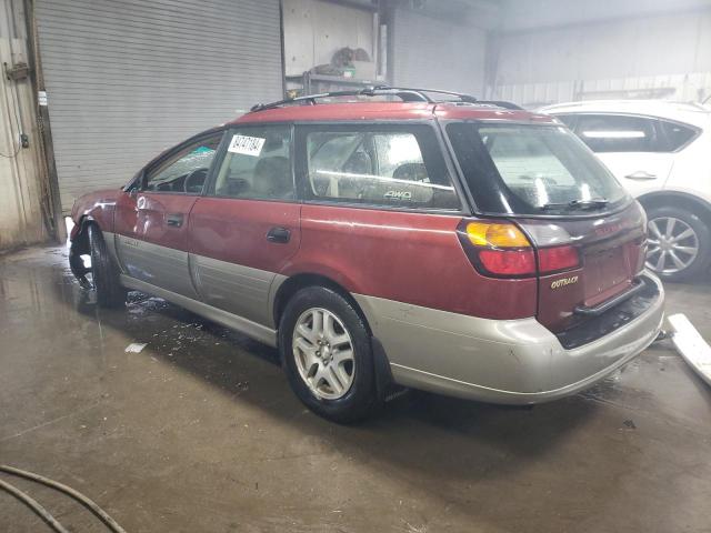 4S3BH675137634516 - 2003 SUBARU LEGACY OUTBACK AWP 橙色 照片 2