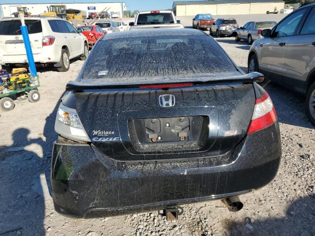 2HGFG21537H706222 - 2007 HONDA CIVIC SI BLACK photo 6