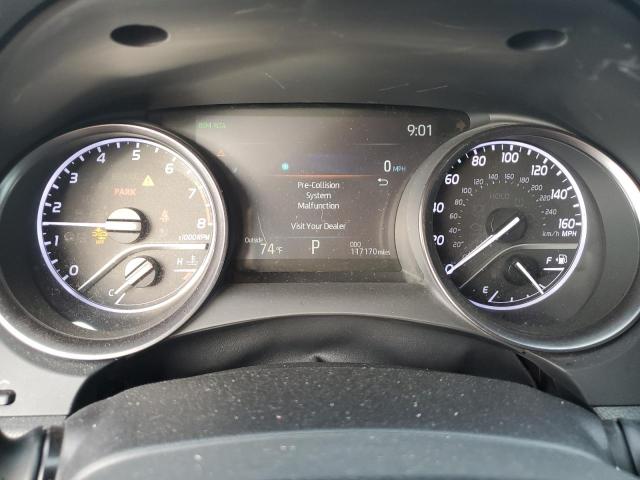 4T1T11BK5NU061290 - 2022 TOYOTA CAMRY SE შავი ფოტო 9