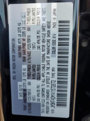 JM3KFADM1K1572872 - 2019 MAZDA CX-5 GRAND TOURING BLACK photo 14