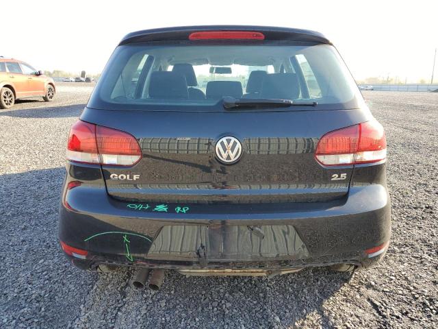 WVWDA7AJ0BW276256 - 2011 VOLKSWAGEN GOLF 黑色 照片 6