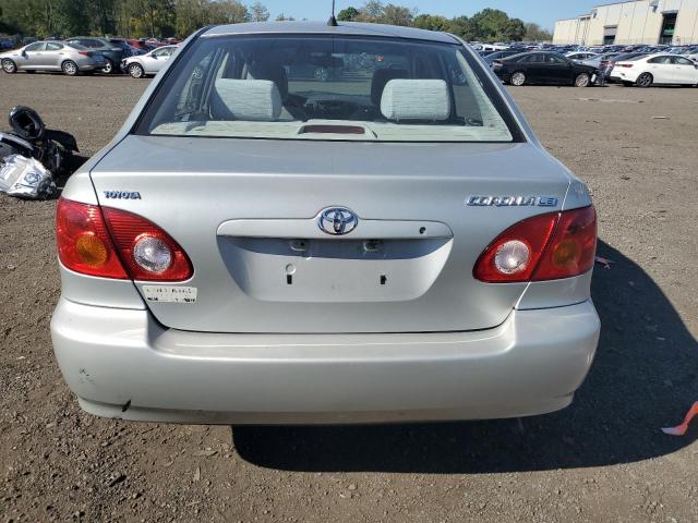 1NXBR32E63Z058504 - 2003 TOYOTA COROLLA CE 银色 照片 6