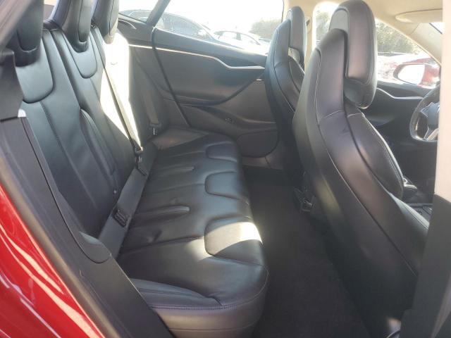 5YJSA1E17HF180328 - 2017 TESLA MODEL S RED photo 10