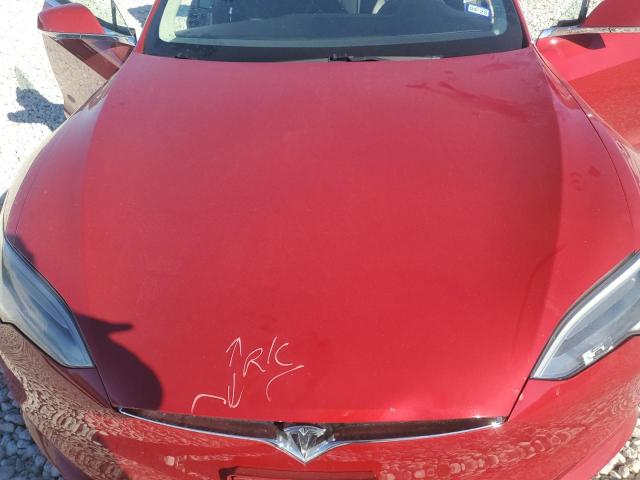 5YJSA1E17HF180328 - 2017 TESLA MODEL S RED photo 11