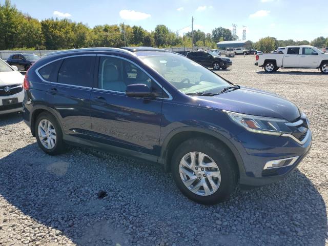 2HKRM3H74GH556985 - 2016 HONDA CR-V EXL ლურჯი ფოტო 4