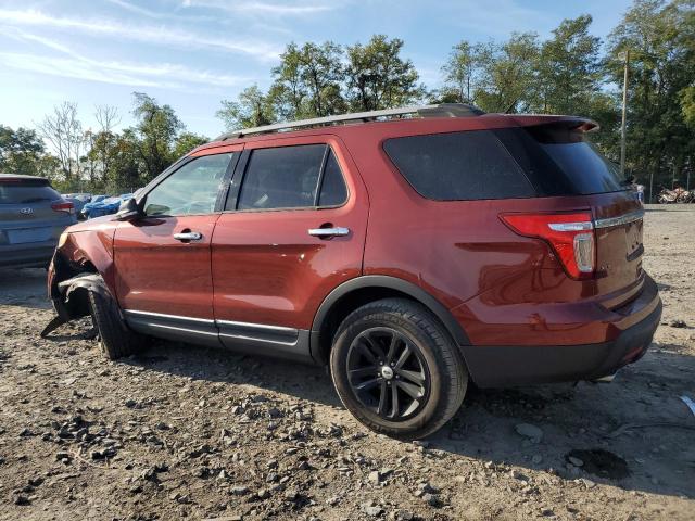 1FM5K8D88EGB33808 - 2014 FORD EXPLORER XLT 红色 照片 2