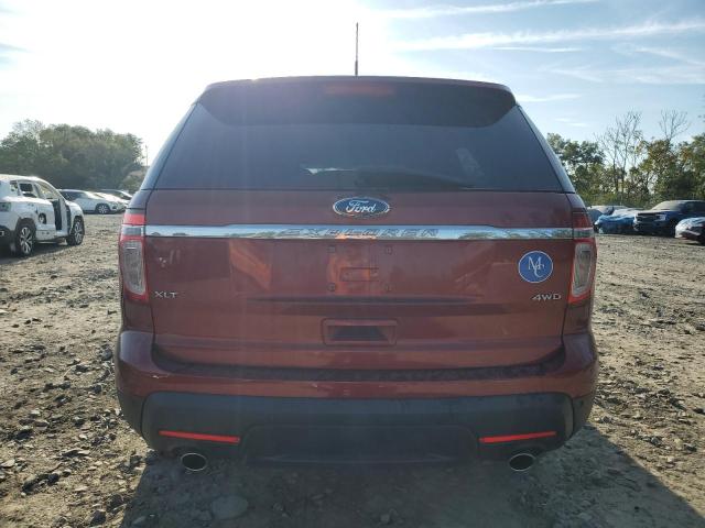 1FM5K8D88EGB33808 - 2014 FORD EXPLORER XLT 红色 照片 6