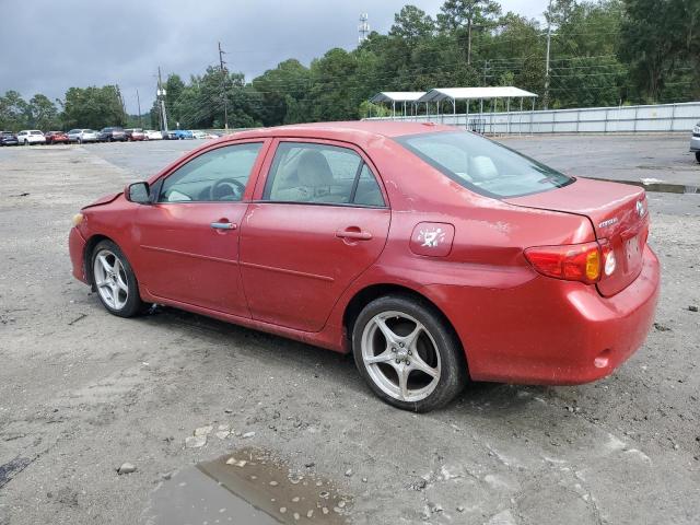1NXBU4EE3AZ365819 - 2010 TOYOTA COROLLA BASE წითელი ფოტო 2