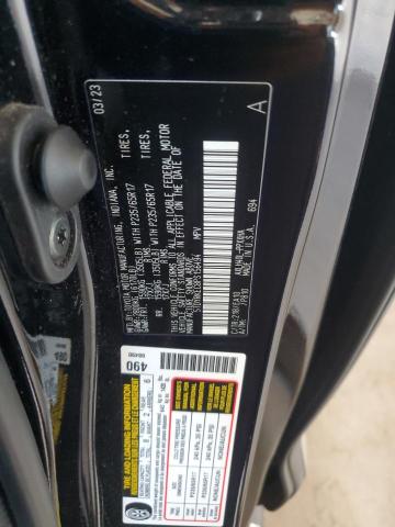 5TDYRKEC8PS156494 - 2023 TOYOTA SIENNA XLE GRAY photo 13