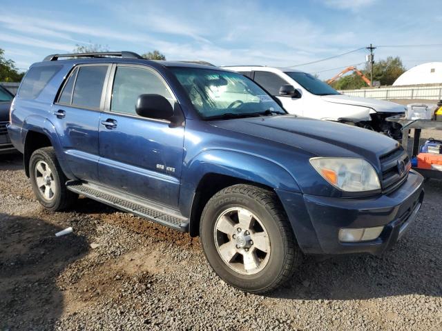 JTEBU14R838008067 - 2003 TOYOTA 4RUNNER SR5 BLUE photo 4