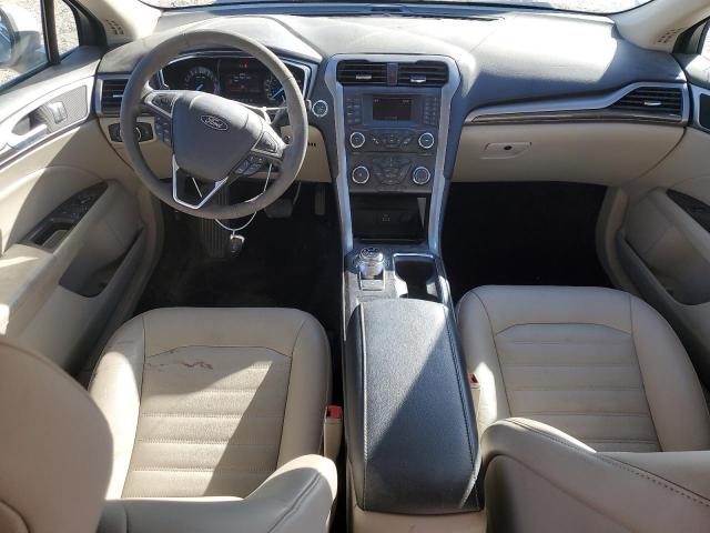 3FA6P0HDXJR271233 - 2018 FORD FUSION SE TAN photo 8