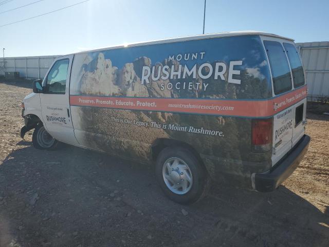 1FTNE14W88DA84567 - 2008 FORD ECONOLINE E150 VAN WHITE photo 2