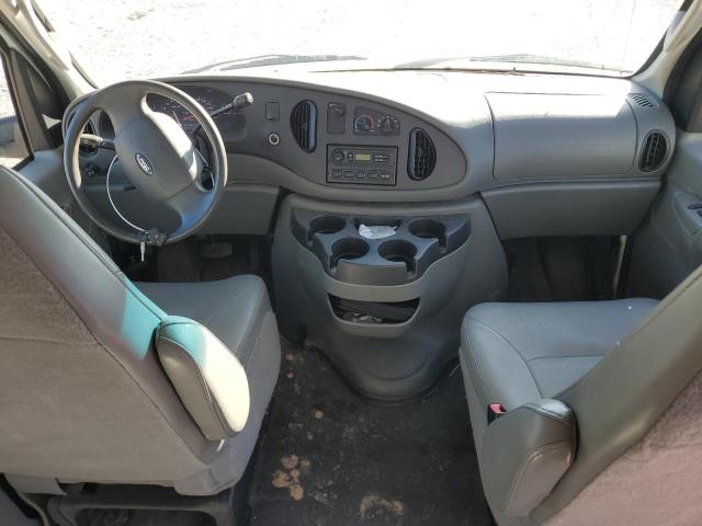 1FTNE14W88DA84567 - 2008 FORD ECONOLINE E150 VAN WHITE photo 8