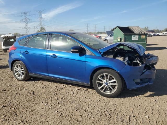1FADP3K25JL218762 - 2018 FORD FOCUS SE BLUE photo 4