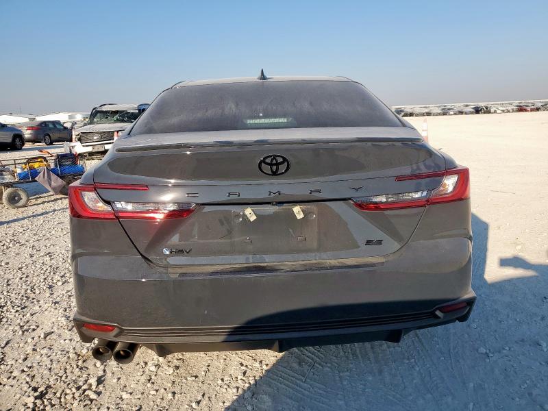 4T1DAACK6SU592545 - 2025 TOYOTA CAMRY XSE GRAY photo 6
